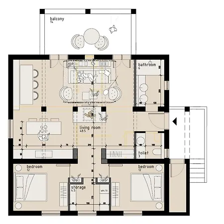 Apartament Sea Sage
